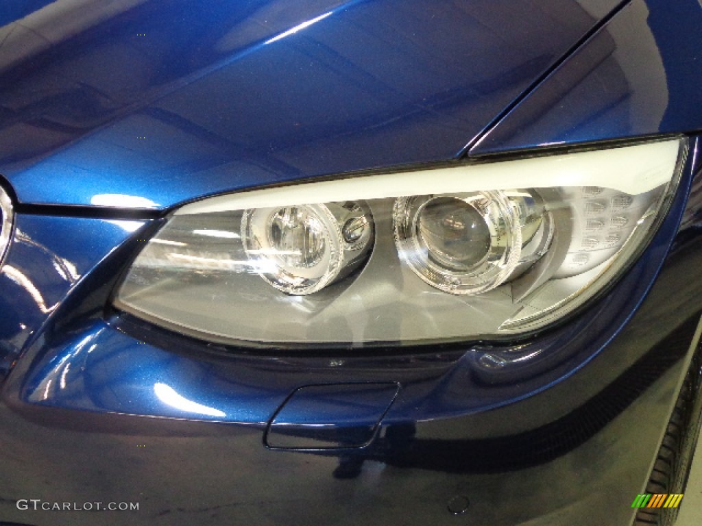 2011 3 Series 328i xDrive Coupe - Deep Sea Blue Metallic / Oyster/Black Dakota Leather photo #4