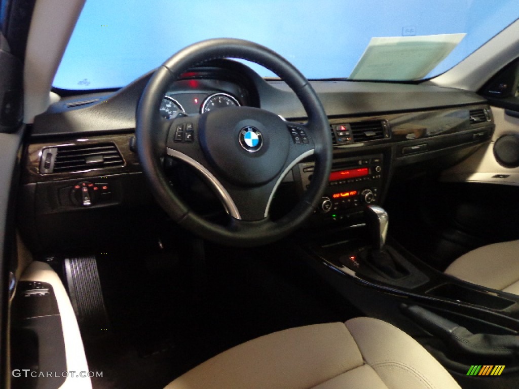 2011 3 Series 328i xDrive Coupe - Deep Sea Blue Metallic / Oyster/Black Dakota Leather photo #22