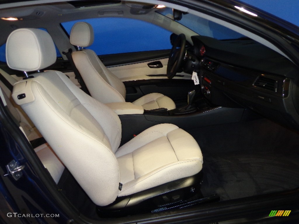 2011 3 Series 328i xDrive Coupe - Deep Sea Blue Metallic / Oyster/Black Dakota Leather photo #27