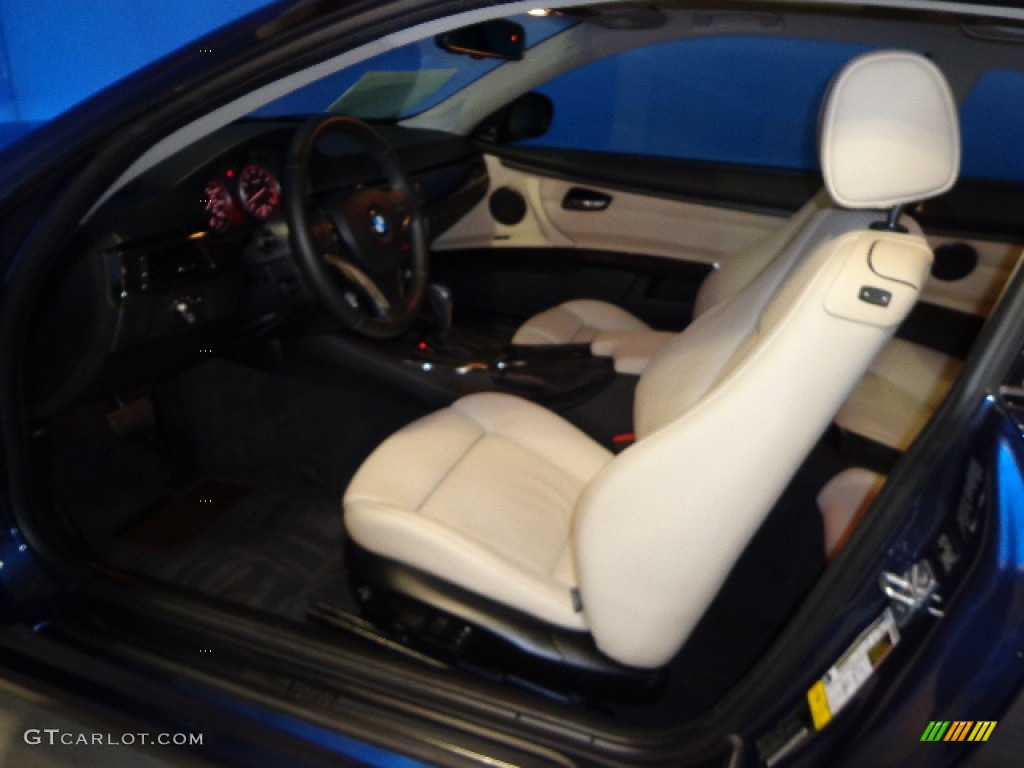 2011 3 Series 328i xDrive Coupe - Deep Sea Blue Metallic / Oyster/Black Dakota Leather photo #28
