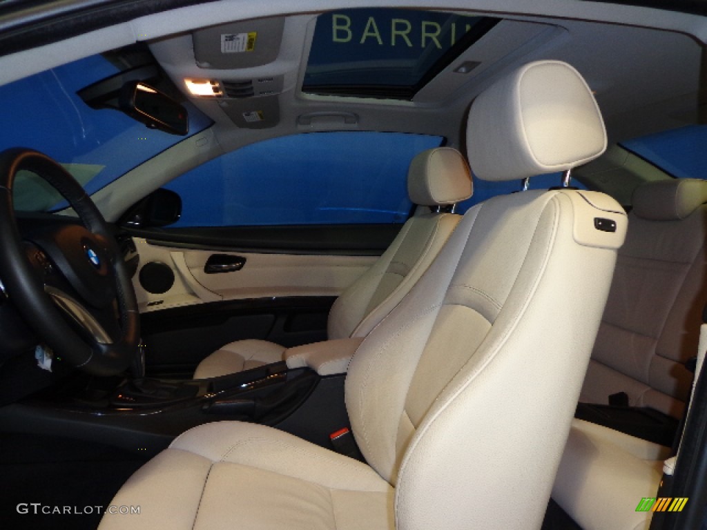 2011 3 Series 328i xDrive Coupe - Deep Sea Blue Metallic / Oyster/Black Dakota Leather photo #29