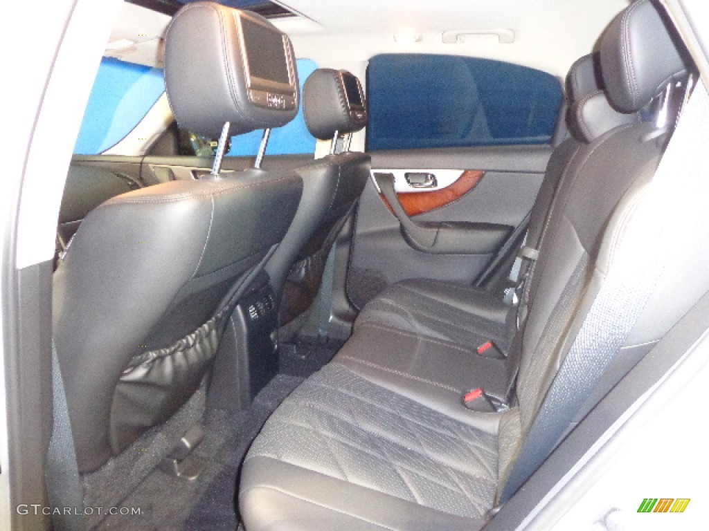 2012 Infiniti FX 50 S AWD Rear Seat Photos
