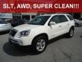 2007 Summit White GMC Acadia SLT AWD  photo #1