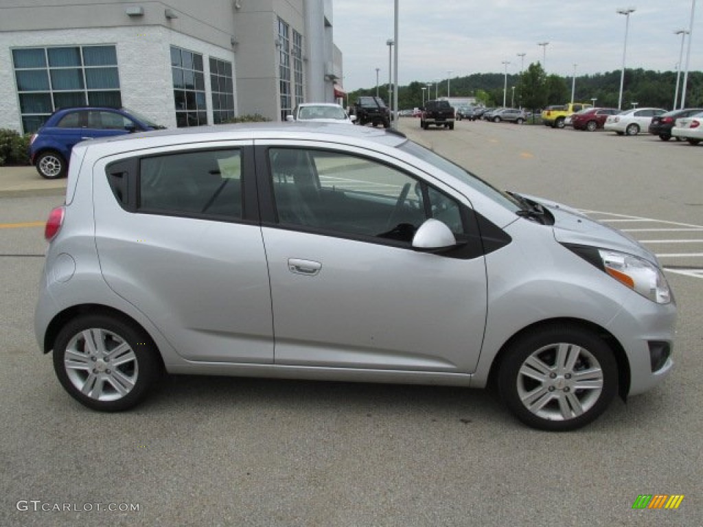 Silver Ice 2013 Chevrolet Spark LS Exterior Photo #83376523