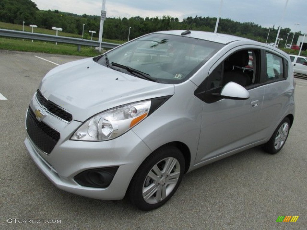Silver Ice 2013 Chevrolet Spark LS Exterior Photo #83376544