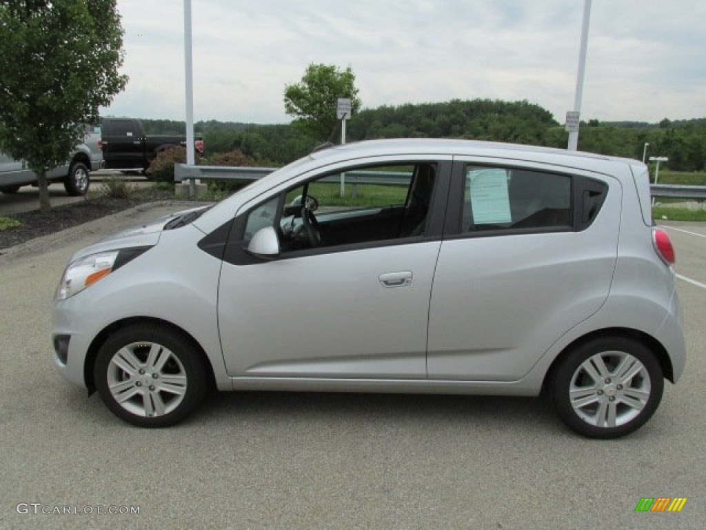 Silver Ice 2013 Chevrolet Spark LS Exterior Photo #83376553