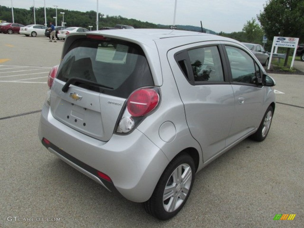 Silver Ice 2013 Chevrolet Spark LS Exterior Photo #83376577