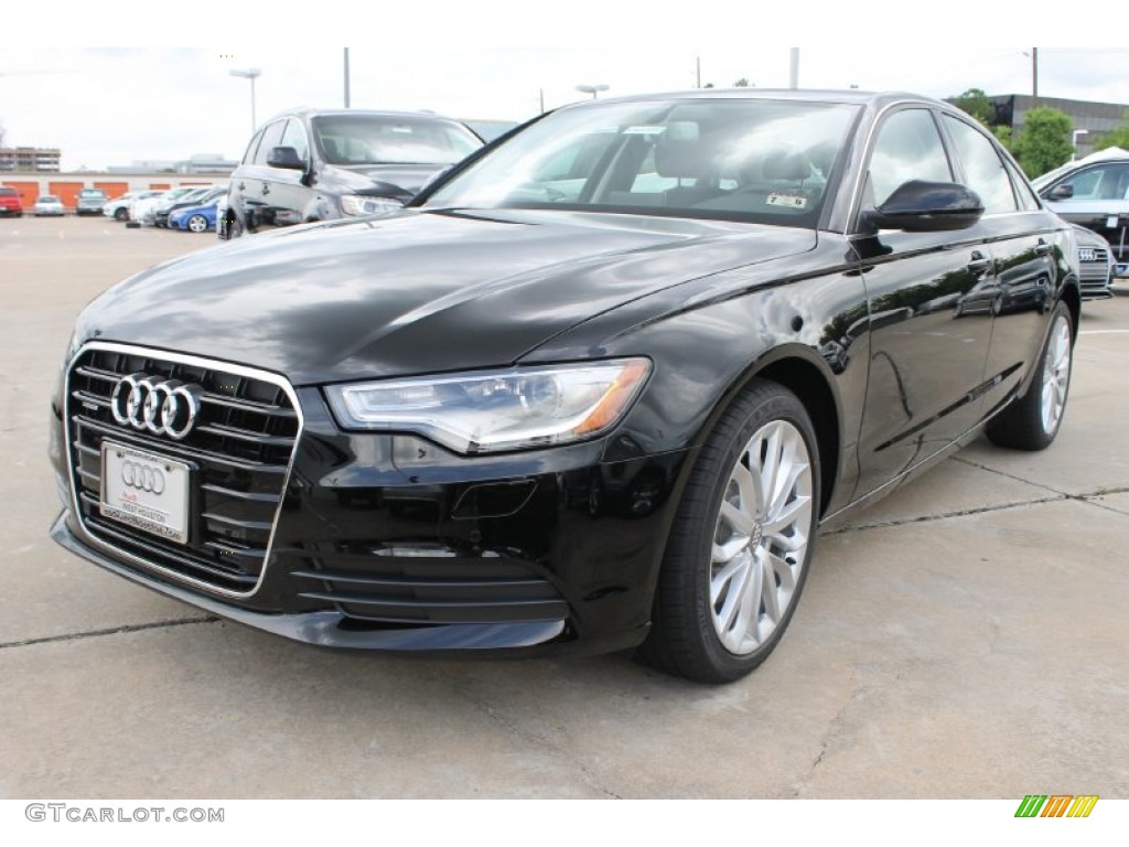 Brilliant Black 2014 Audi A6 3.0 TDI quattro Sedan Exterior Photo #83378534