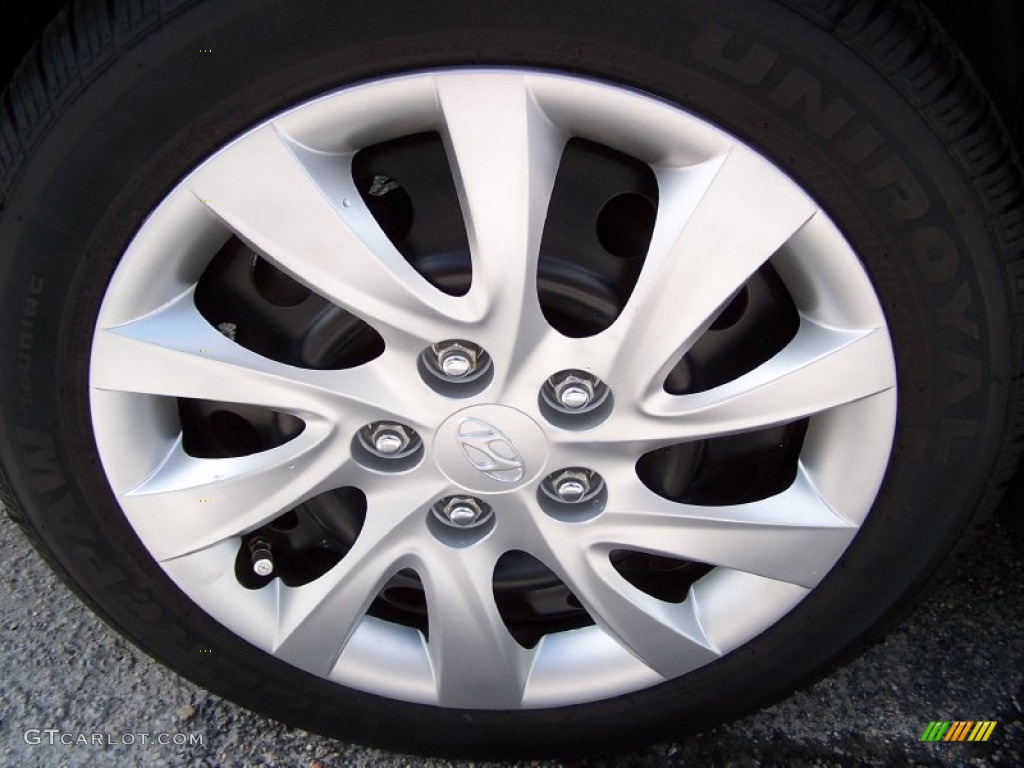 2012 Elantra GLS - Indigo Night Blue / Gray photo #7