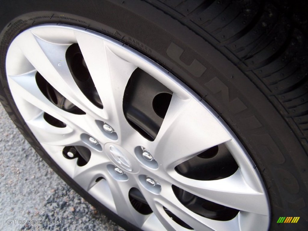 2012 Elantra GLS - Indigo Night Blue / Gray photo #8