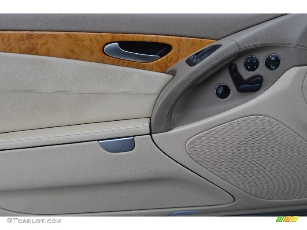 2003 Mercedes-Benz SL 500 Roadster Stone Door Panel Photo #83380038