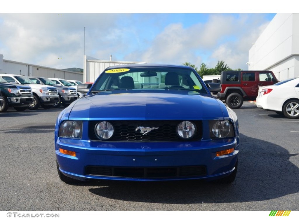 2006 Mustang GT Premium Coupe - Vista Blue Metallic / Light Graphite photo #7