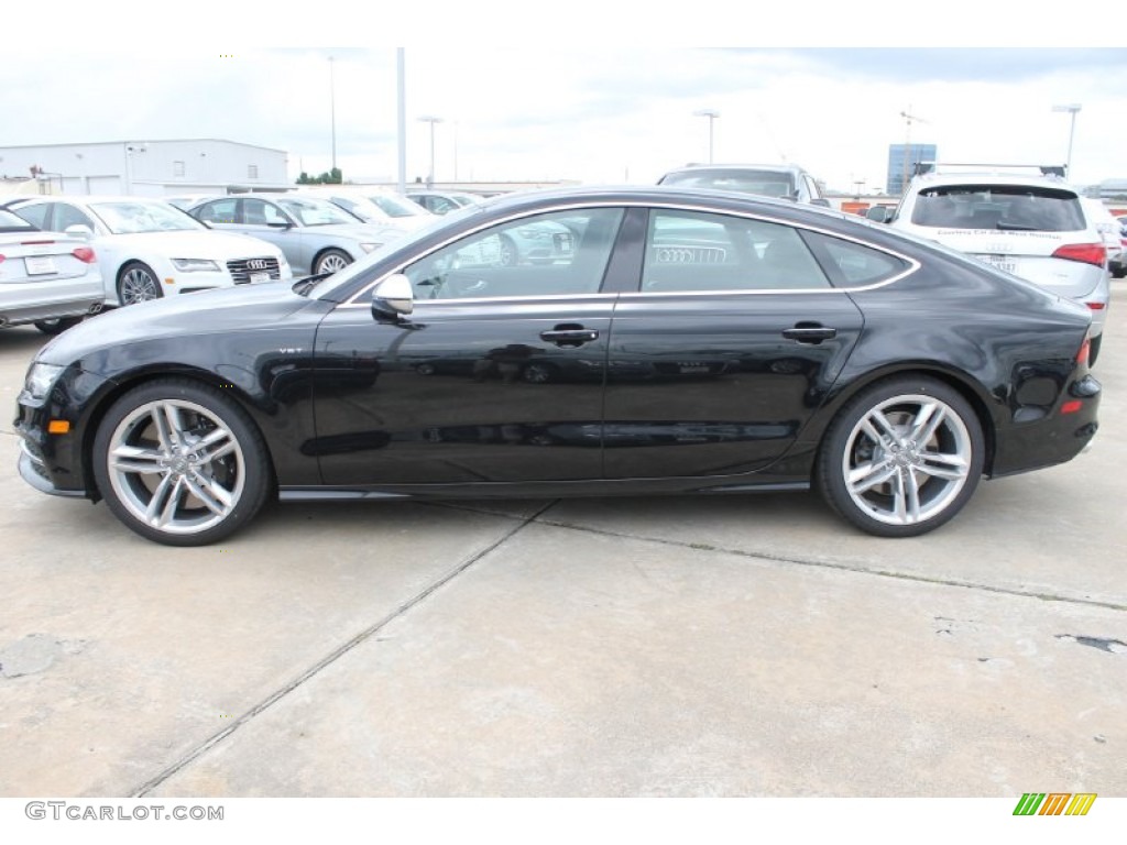 Phantom Black Pearl 2014 Audi S7 Prestige 4.0 TFSI quattro Exterior Photo #83380189