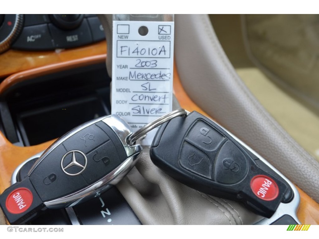 2003 Mercedes-Benz SL 500 Roadster Keys Photo #83380888