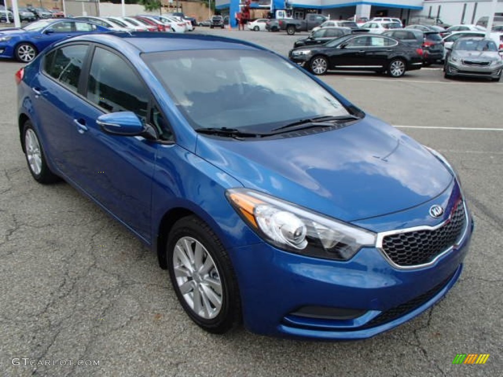 Abyss Blue 2014 Kia Forte LX Exterior Photo #83381200