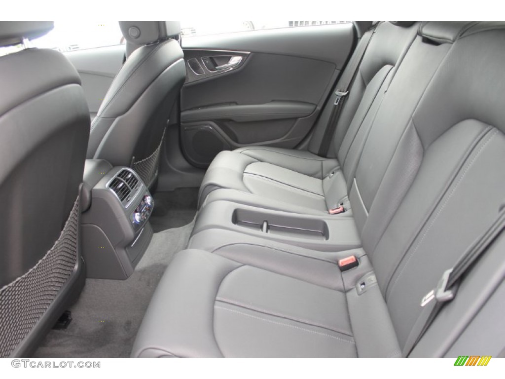 2014 Audi S7 Prestige 4.0 TFSI quattro Rear Seat Photo #83381452