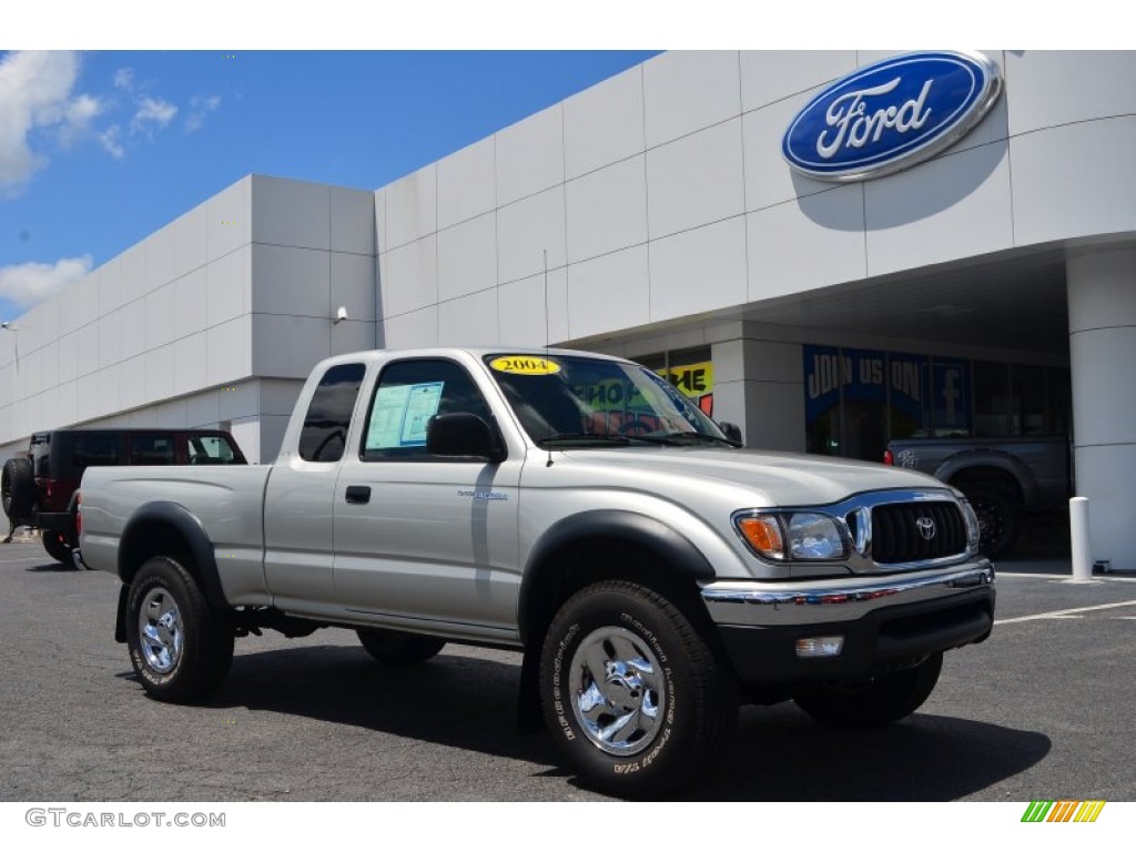 2004 Tacoma V6 PreRunner Xtracab - Lunar Mist Metallic / Charcoal photo #1