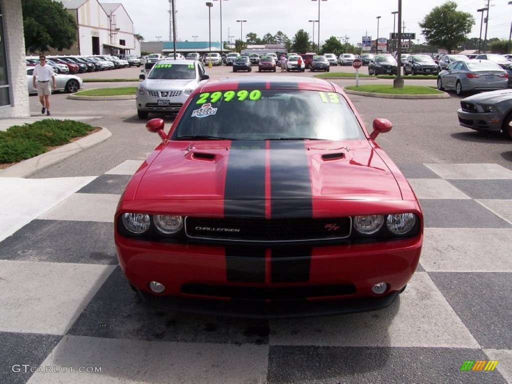 2013 Challenger R/T - Redline 3-Coat Pearl / Dark Slate Gray photo #2