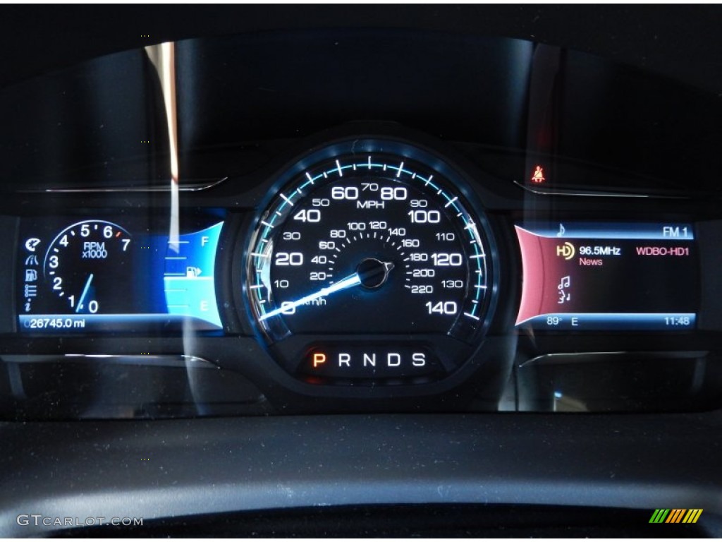 2013 Ford Flex Limited Gauges Photo #83381551