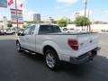 Oxford White - F150 Lariat SuperCab Photo No. 5