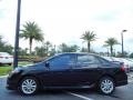 Black Sand Pearl 2010 Toyota Corolla S Exterior