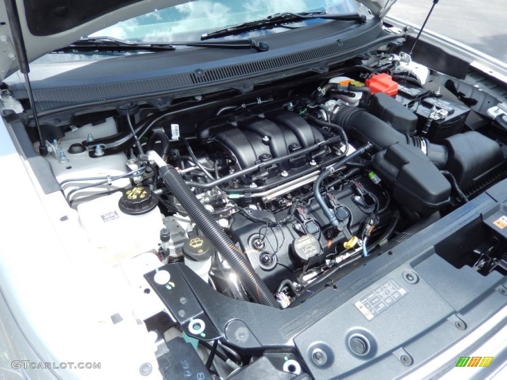 2013 Ford Flex Limited 3.5 Liter DOHC 24-Valve Ti-VCT V6 Engine Photo #83381779