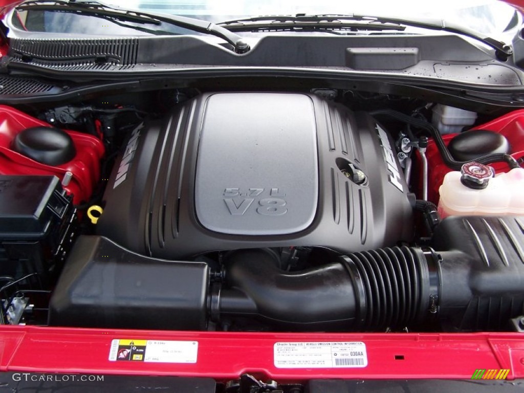 2013 Challenger R/T - Redline 3-Coat Pearl / Dark Slate Gray photo #6
