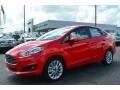 2014 Race Red Ford Fiesta SE Sedan  photo #3