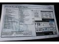 2014 Audi A8 L 4.0T quattro Window Sticker