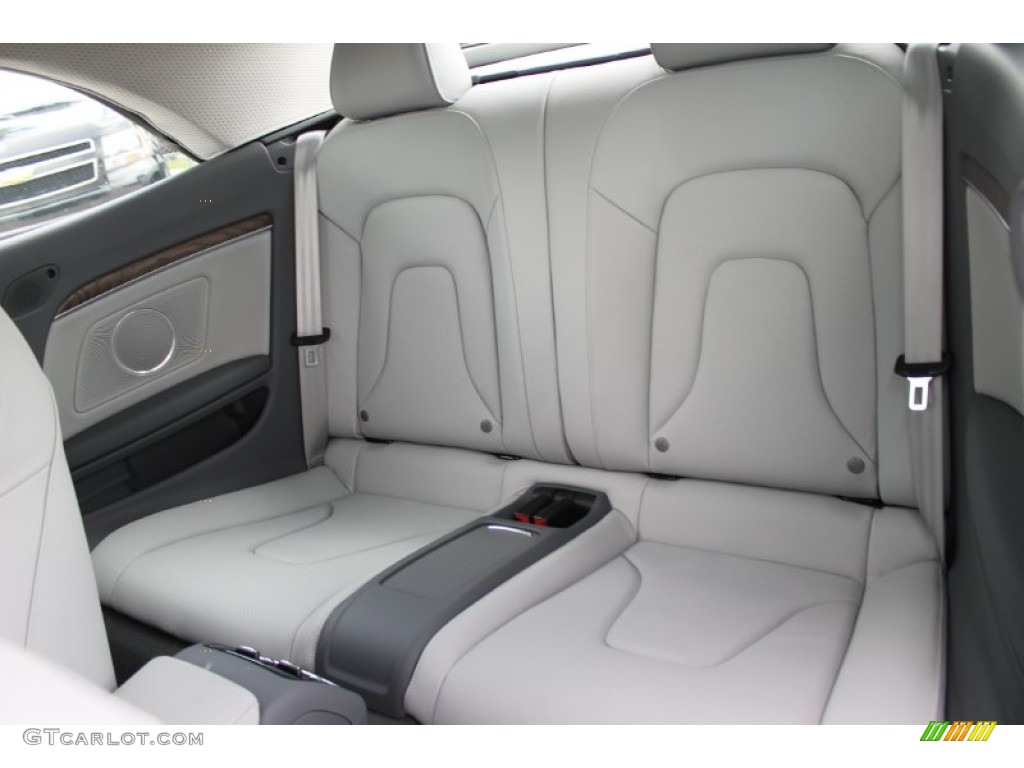 Titanium Gray Interior 2014 Audi A5 2.0T quattro Cabriolet Photo #83383018