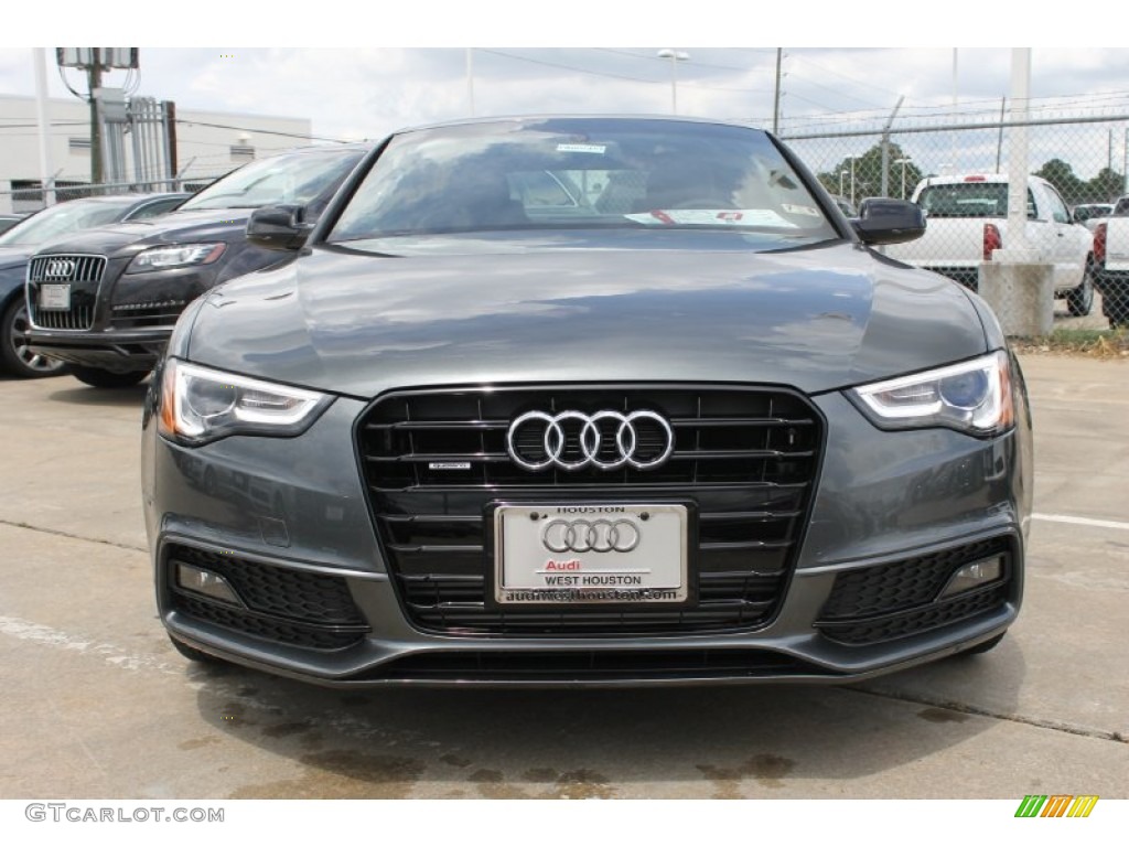 2014 A5 2.0T quattro Coupe - Daytona Gray Pearl Effect / Black photo #2