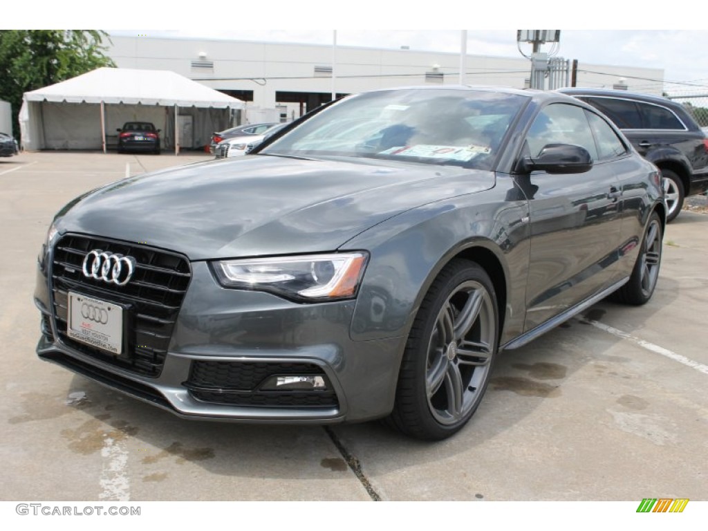 2014 A5 2.0T quattro Coupe - Daytona Gray Pearl Effect / Black photo #3