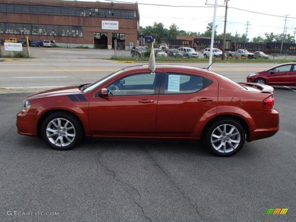 Copperhead Pearl 2012 Dodge Avenger R/T Exterior Photo #83383802