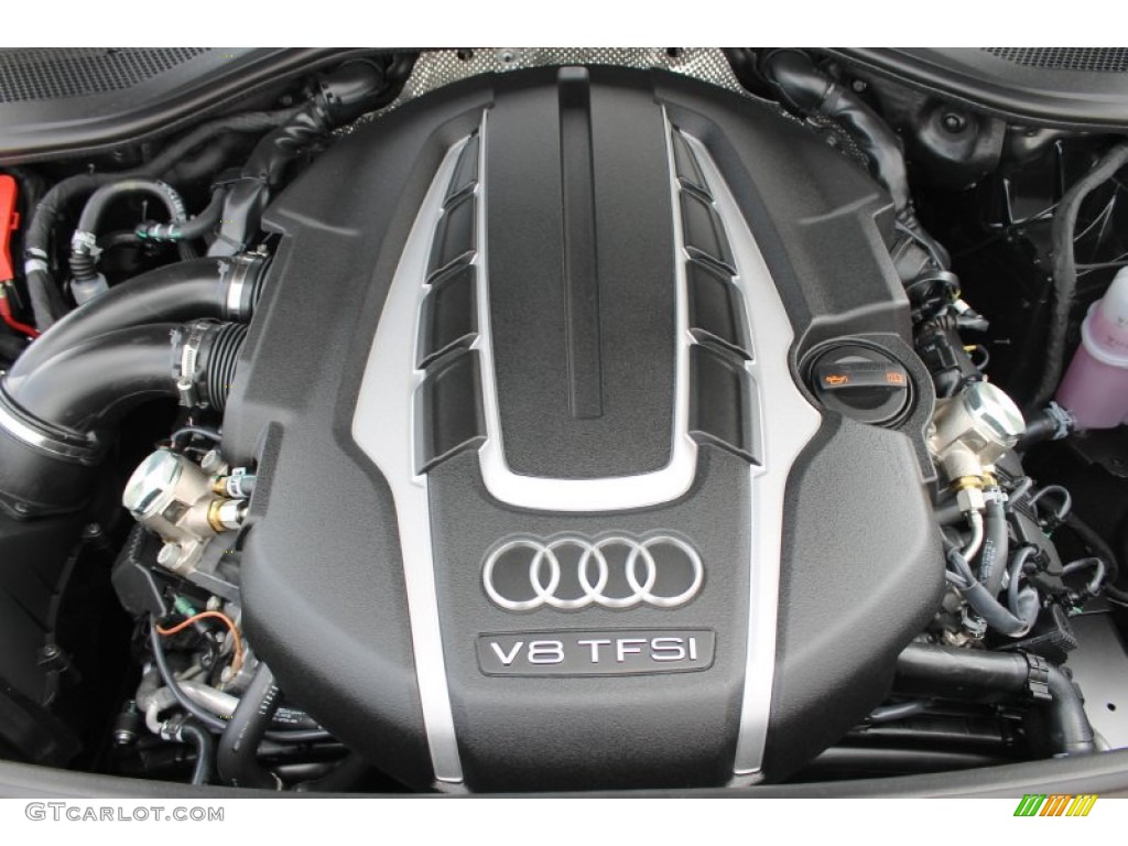 2014 Audi A8 L 4.0T quattro 4.0 Liter Turbocharged FSI DOHC 32-Valve VVT V8 Engine Photo #83384281