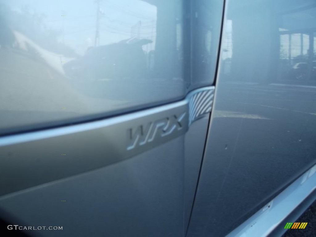 2012 Impreza WRX 4 Door - Ice Silver Metallic / WRX Carbon Black photo #10