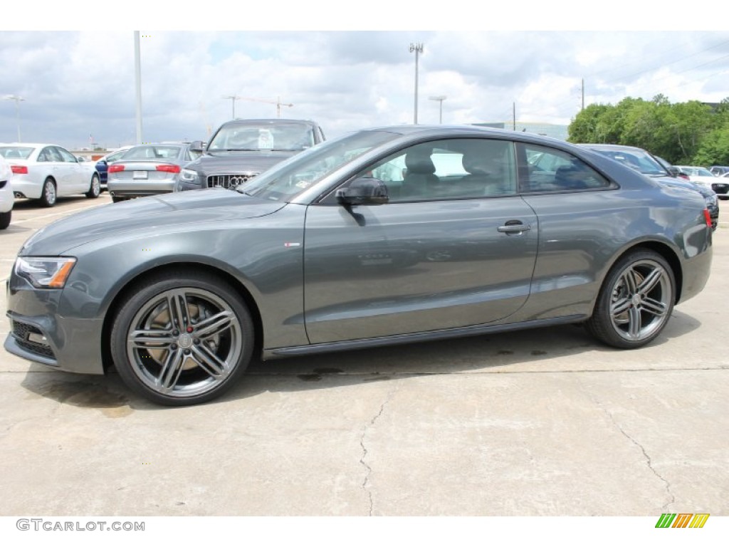 Daytona Gray Pearl Effect 2014 Audi A5 2.0T quattro Coupe Exterior Photo #83384659