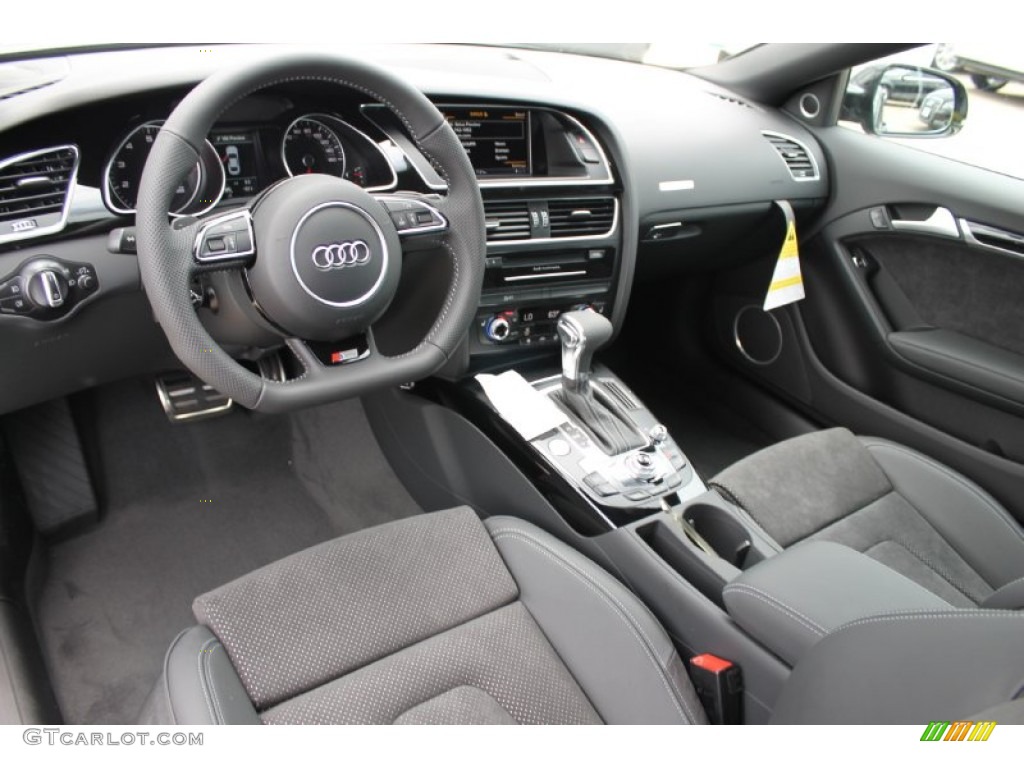 Black Interior 2014 Audi A5 2.0T quattro Coupe Photo #83385257
