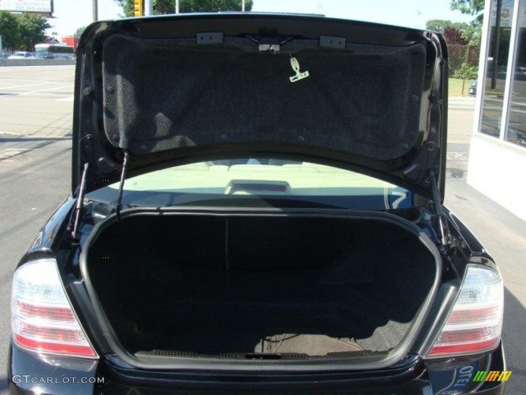 2008 Taurus SEL AWD - Dark Ink Blue Metallic / Camel photo #13