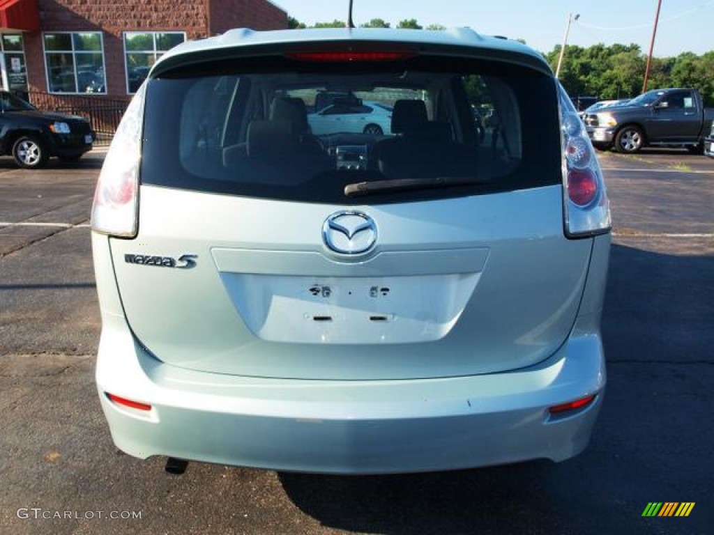 2007 MAZDA5 Touring - Stellar Greensilver Metallic / Black photo #5