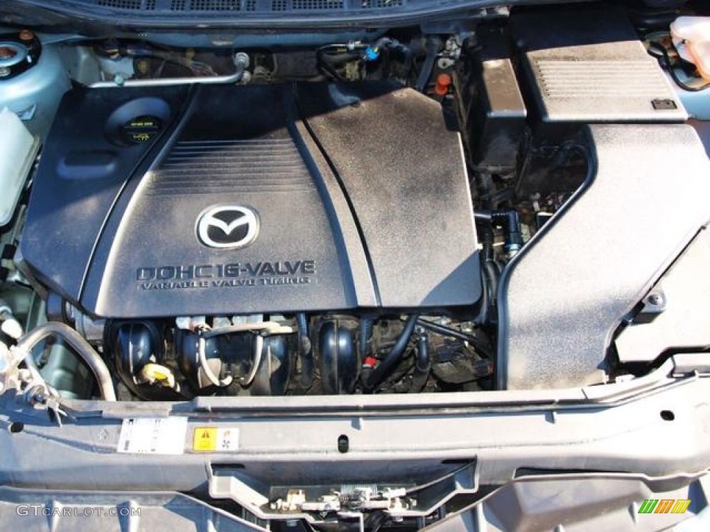2007 MAZDA5 Touring - Stellar Greensilver Metallic / Black photo #7