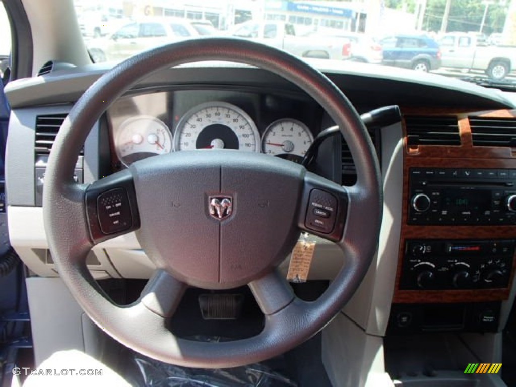 2008 Durango SLT 4x4 - Marine Blue Pearl / Dark/Light Slate Gray photo #17