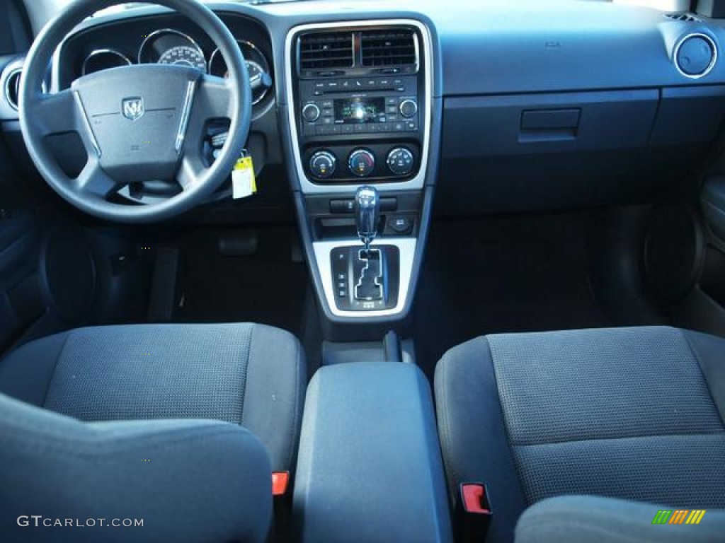 2011 Dodge Caliber Heat Dark Slate Gray Dashboard Photo #83387339