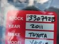 2011 Super White Toyota Yaris 5 Door Liftback  photo #18