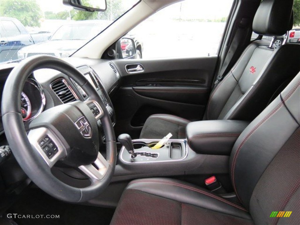 Black Interior 2011 Dodge Durango R/T Photo #83388313