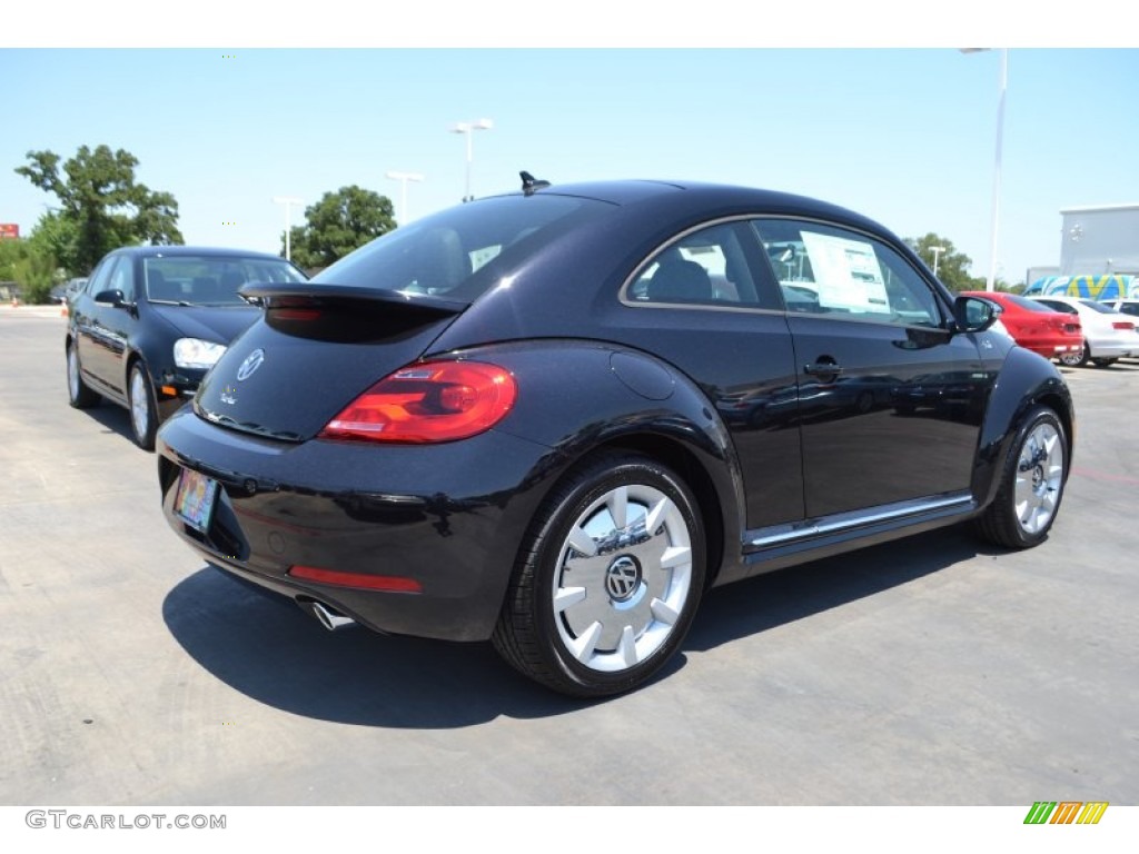 2013 Beetle Turbo Fender Edition - Deep Black Pearl Metallic / Cheyenne Black Fender Edition photo #2