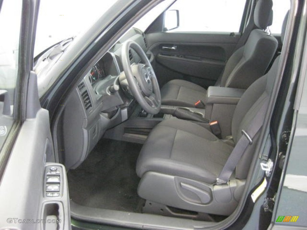 2011 Liberty Sport 4x4 - Natural Green Metallic / Dark Slate Gray photo #7
