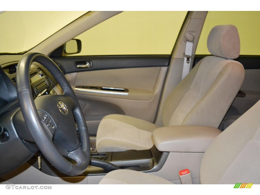 2005 Camry SE V6 - Mineral Green Opalescent / Fawn photo #10