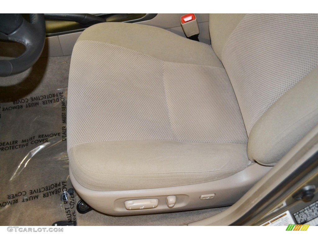 2005 Camry SE V6 - Mineral Green Opalescent / Fawn photo #12