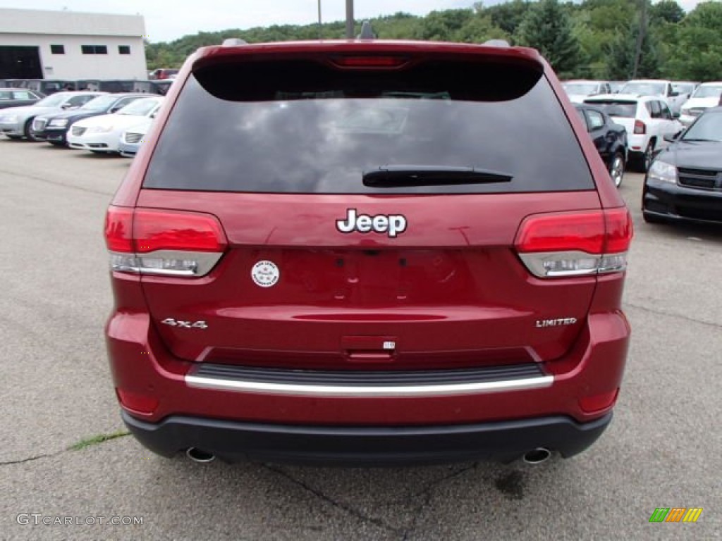 2014 Grand Cherokee Limited 4x4 - Deep Cherry Red Crystal Pearl / Morocco Black photo #7