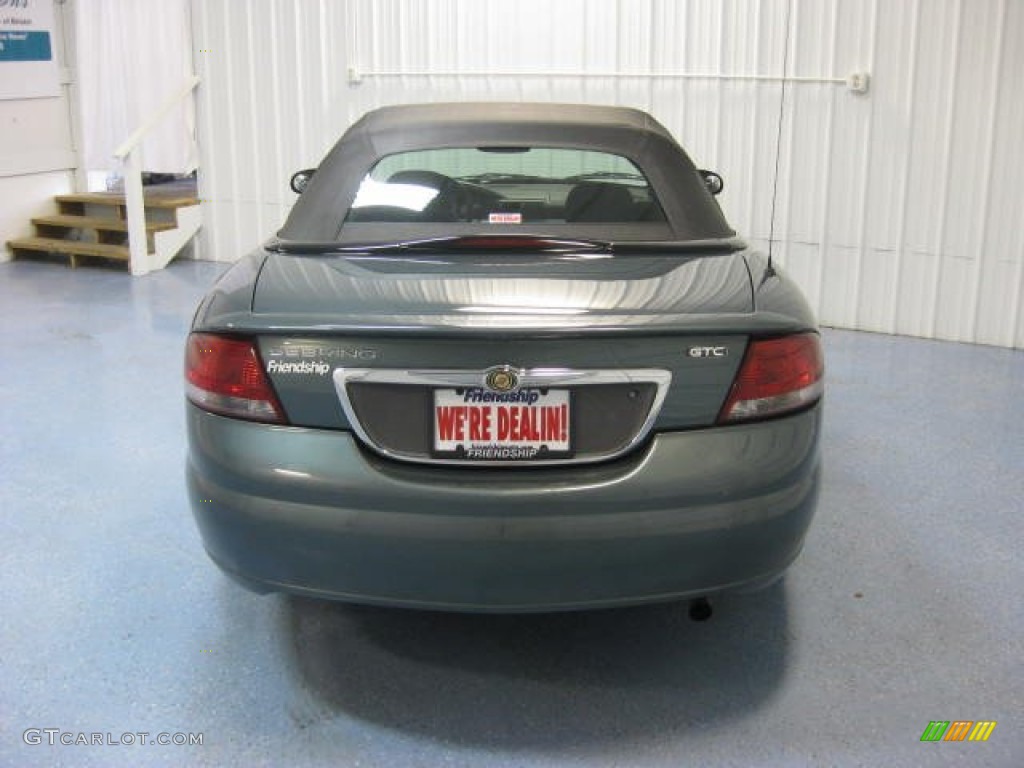 2006 Sebring GTC Convertible - Magnesium Pearl / Dark Slate Gray photo #5